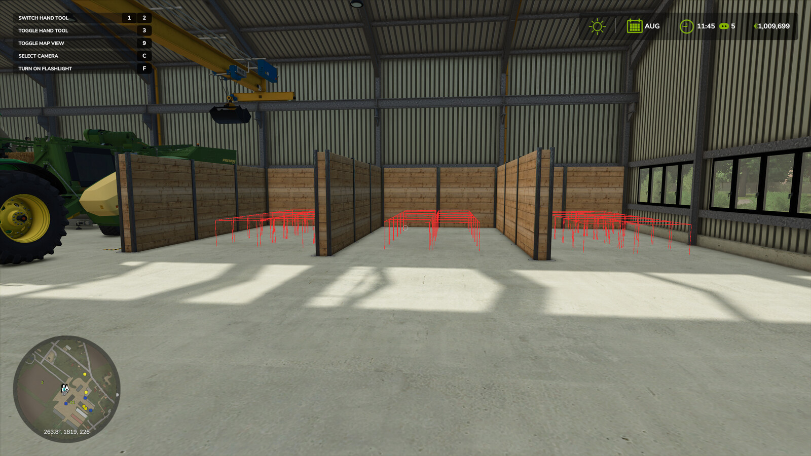 Pellet Hall Auto Stacker
