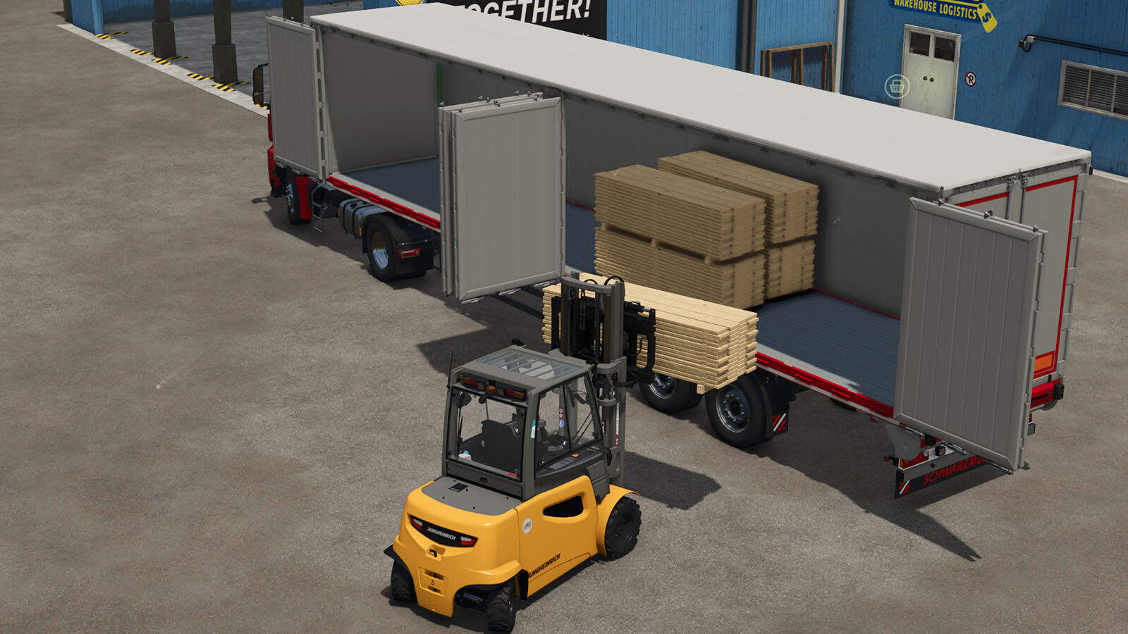 Schwarzmüller Walking-Floor Semitrailer