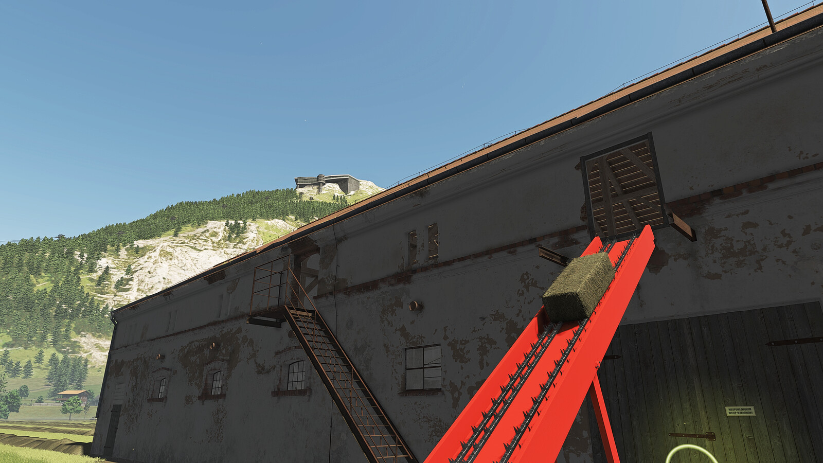 Bale Conveyor Belt