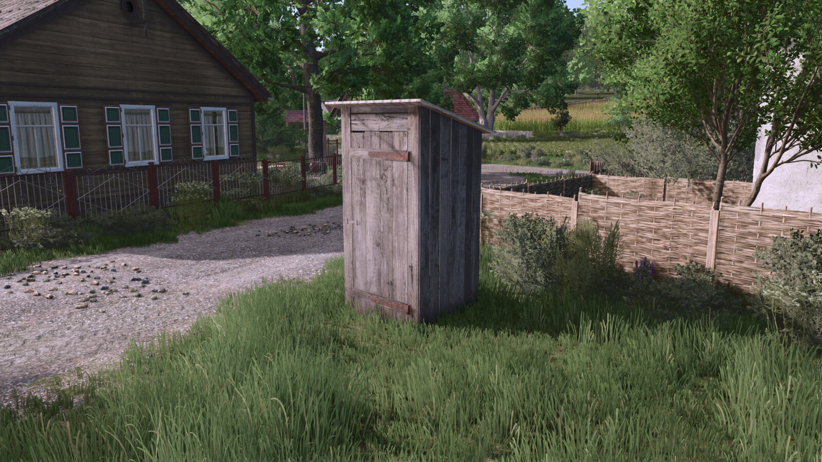 Wooden Outhouse (Prefab*)