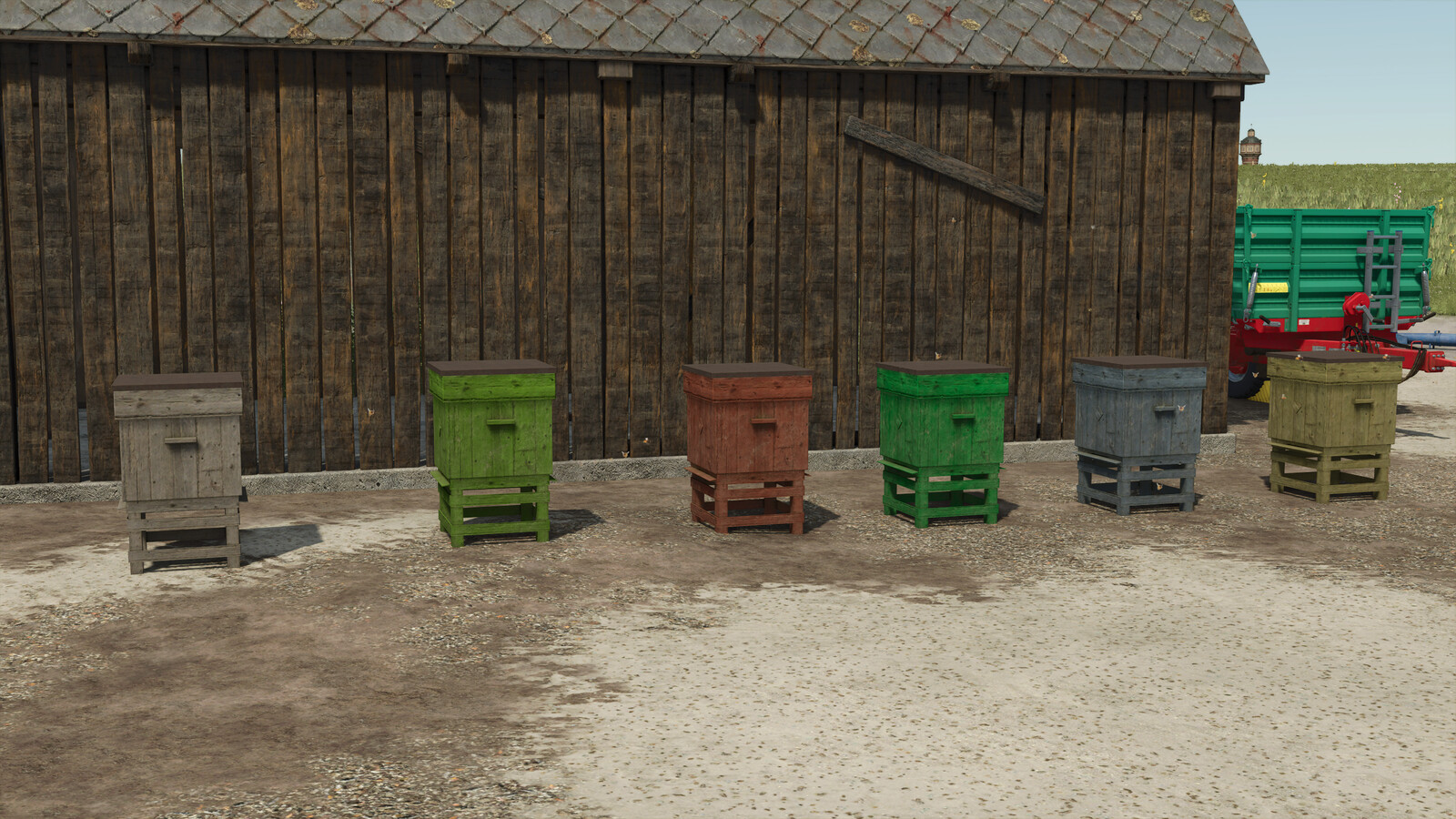 Pack Of Beehives - Farming Simulator 25 Mod