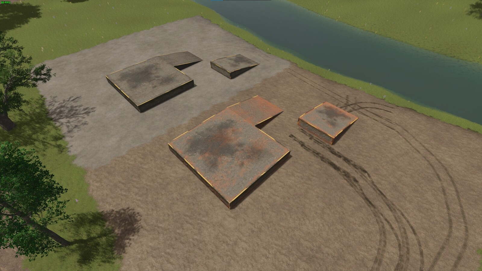 Placeable Ramp - Farming Simulator 25 Mod