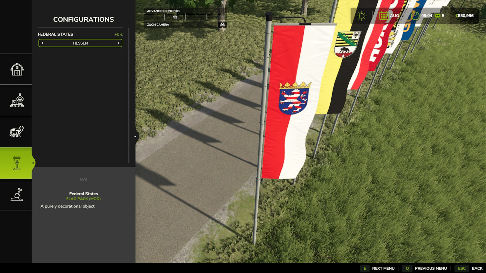 XXL Flag Pack - Farming Simulator 25 Mod