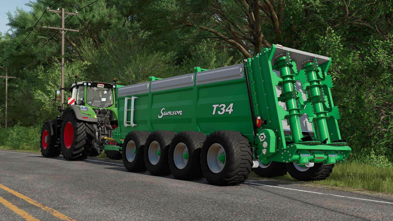 SamsonAgro T34/T44 - Farming Simulator 25 Mod