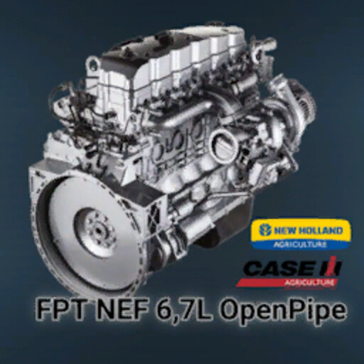 FPT NEF 6,7L 6-Cylinder Engine Sound (Prefab*) - Farming Simulator 22 Mod